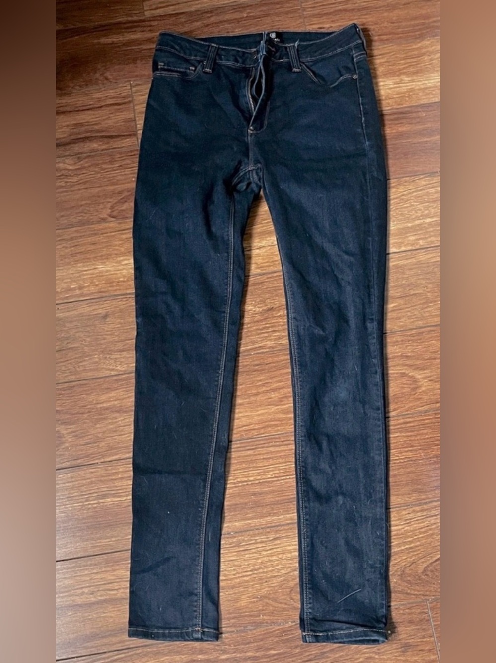 Just Black dark wash skinny jeans